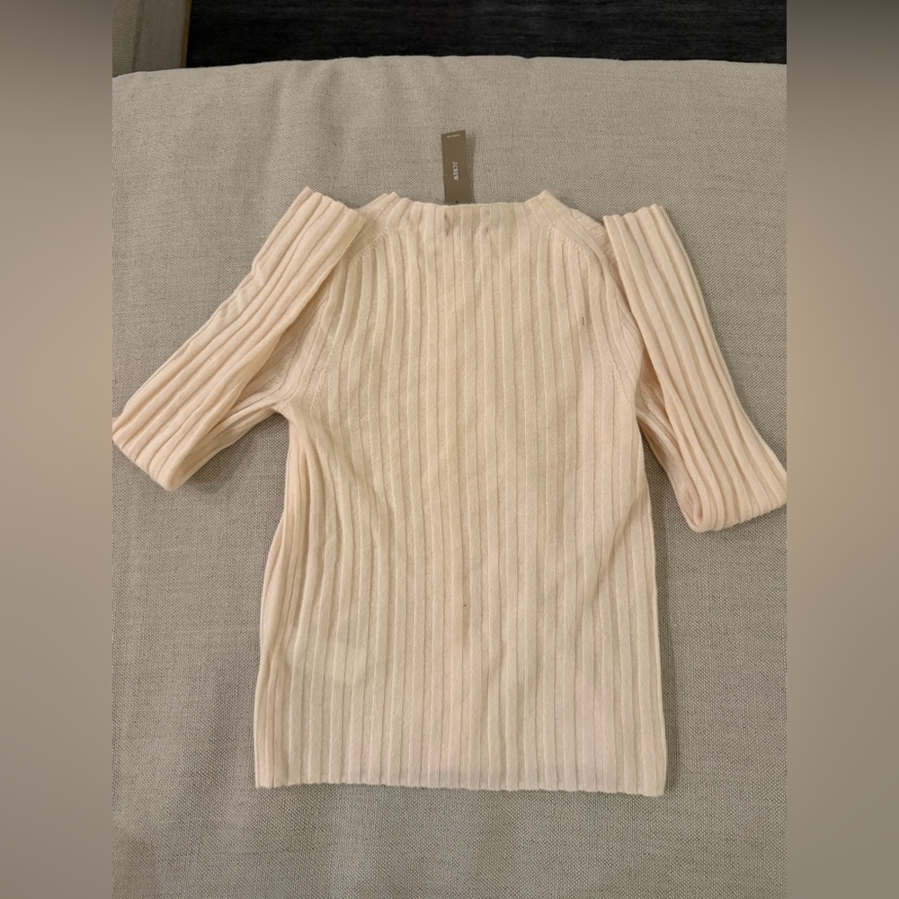 J‎ CREW Wide-rib cashmere cardigan CO325 $178 - Picture 5 of 6